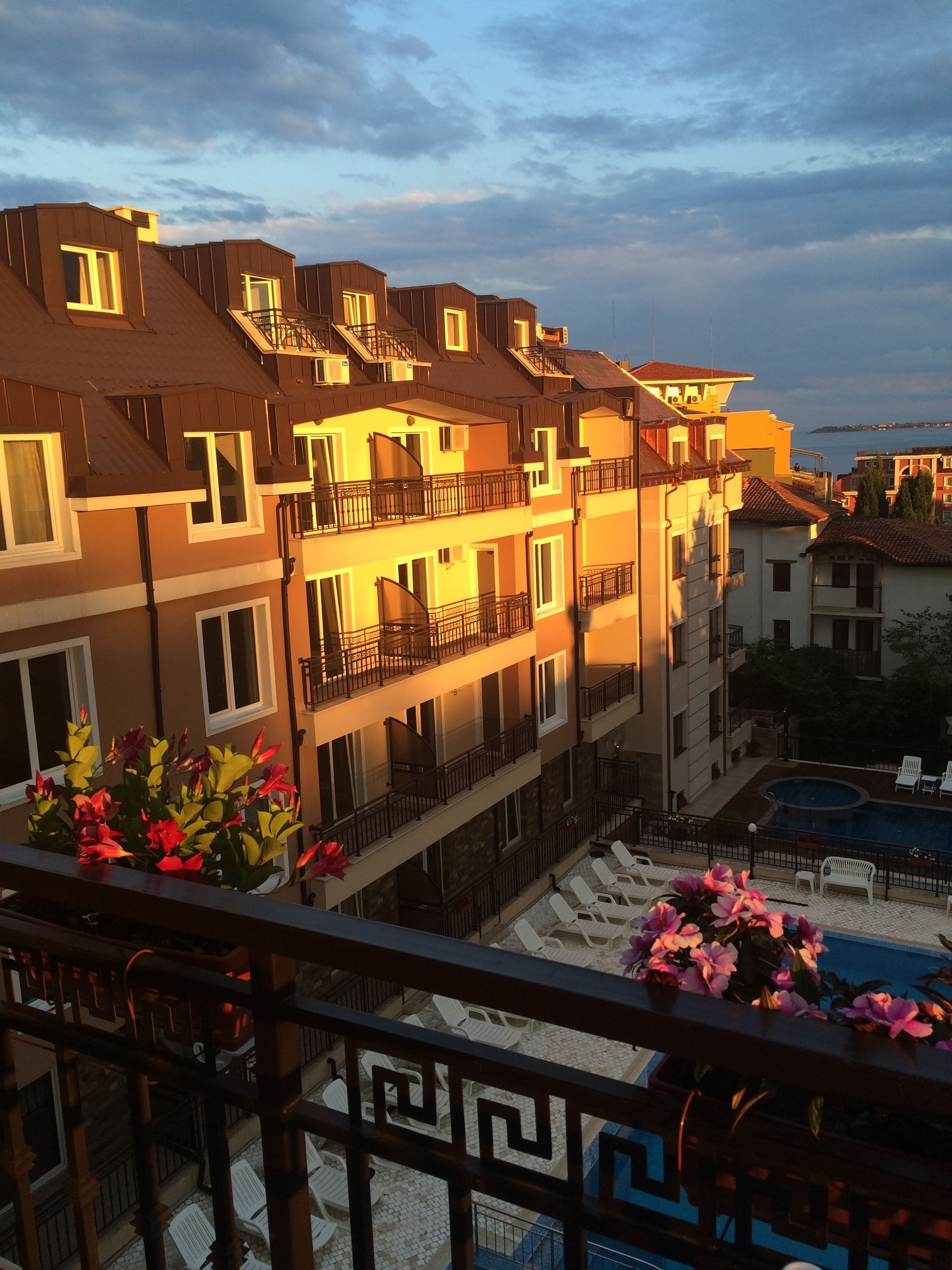 Uitzicht vanuit accommodatie