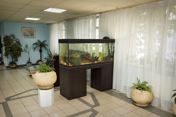 Lobby sitting area