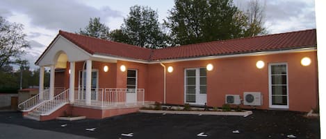 Entrada de l'allotjament