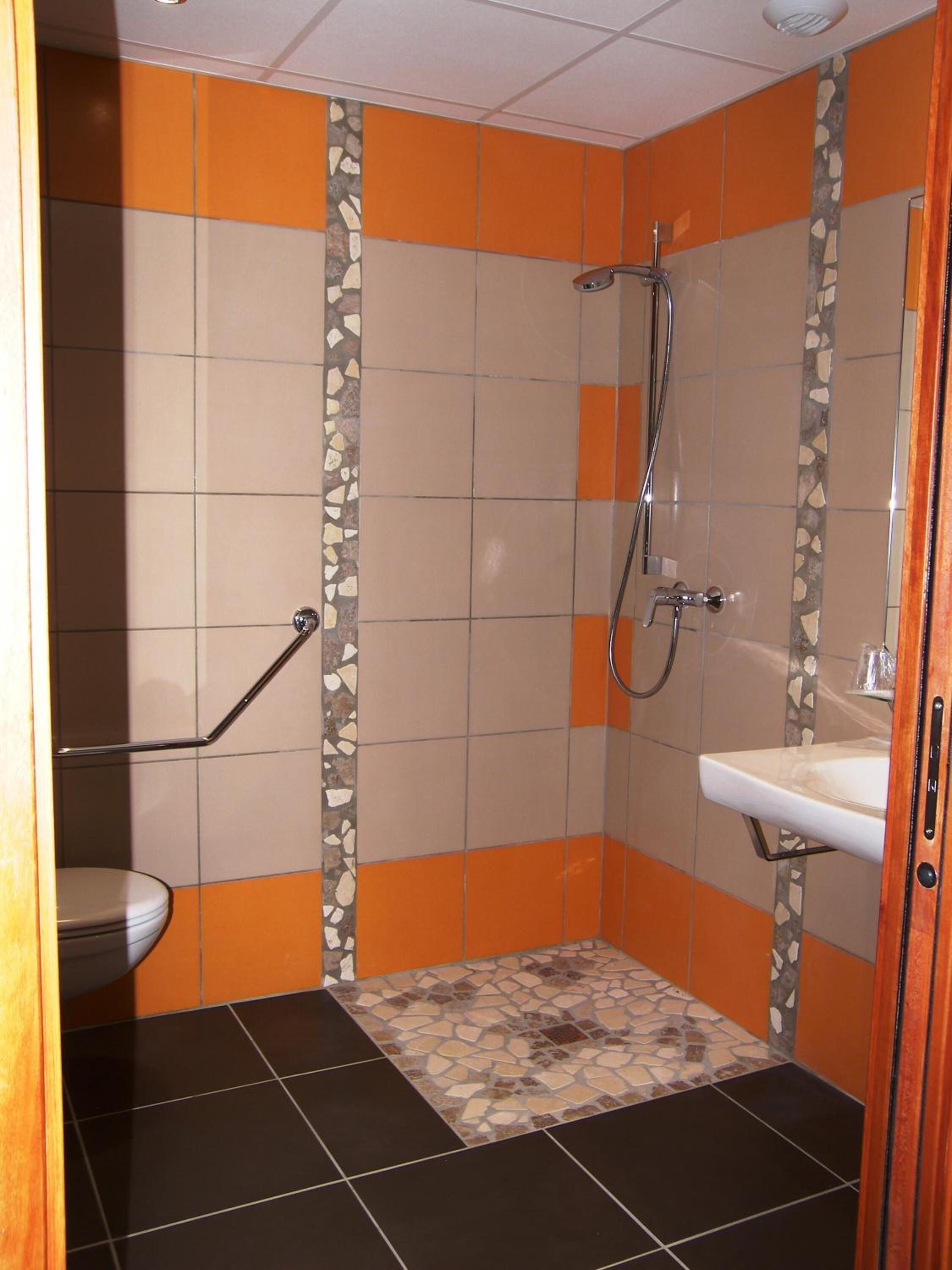 shower, deep-soaking bathtub, free toiletries, hair dryer
