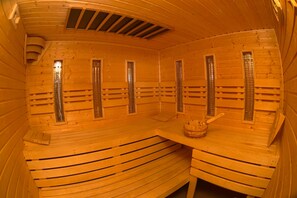 Sauna, Dampfbad, Massageanwendungen