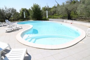Seasonal outdoor pool