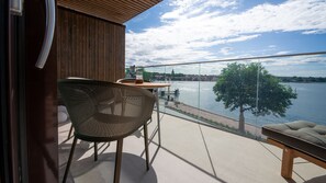 Suite, 1 Schlafzimmer, Balkon, Meerblick | Blick vom Balkon