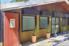 Fassade der Unterkunft