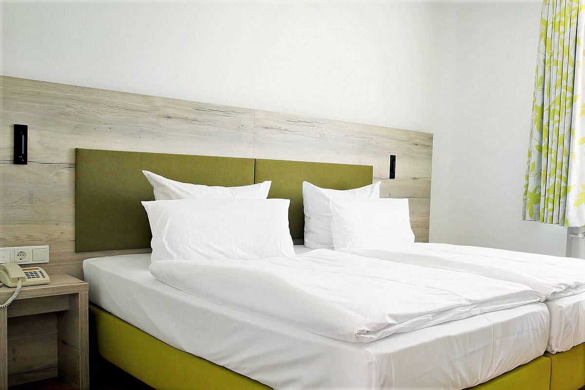 standard twin room | premium bedding, in-room safe, desk, soundproofing