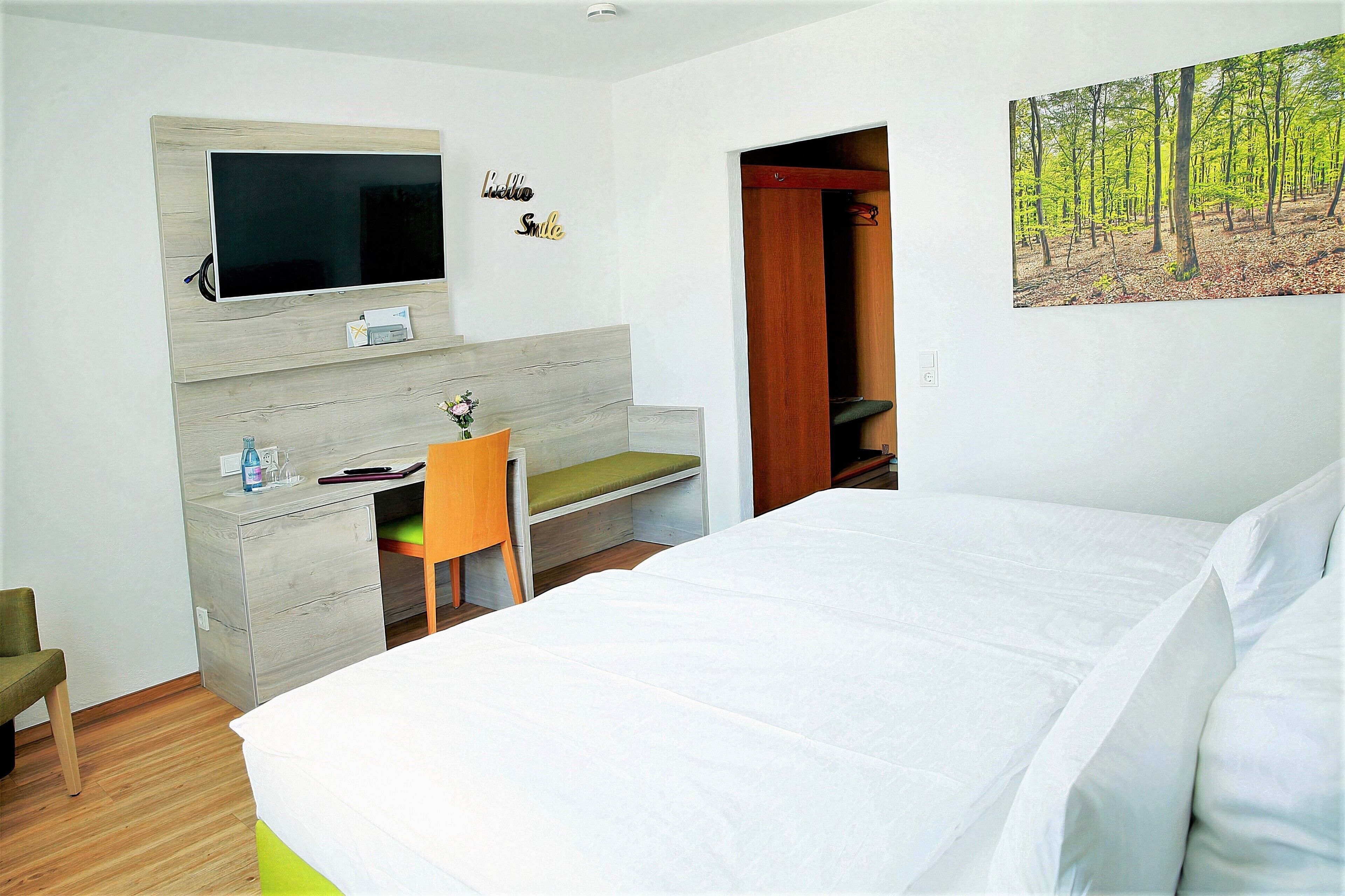 standard twin room | premium bedding, in-room safe, desk, soundproofing