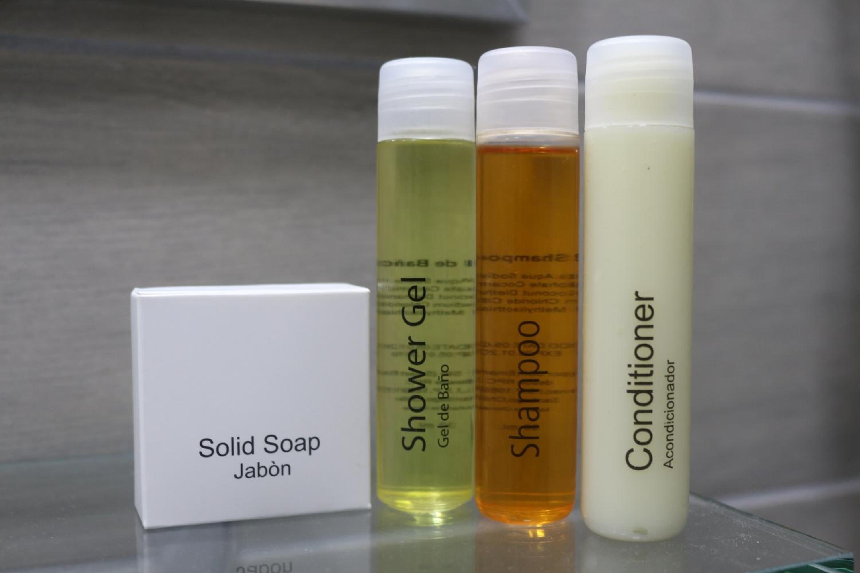 shower, free toiletries, hair dryer, dressing gowns