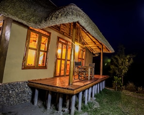Family Cottage | Terrace/patio - Wildtracks Overland Camp (Kasese)