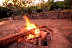Exterior detail - Wildtracks Overland Camp (Kasese)