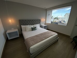 Deluxe Single Room, Balcony, Ocean View | Pillowtop beds, blackout drapes, iron/ironing board, free WiFi - Marina de Salinas (Salinas)