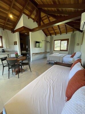 Chalet Supérieur, 1 chambre | Coin séjour