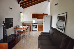 Standard Apartment, 2 Bedrooms | Living area | Flat-screen TV - La Riviera (Asunción)