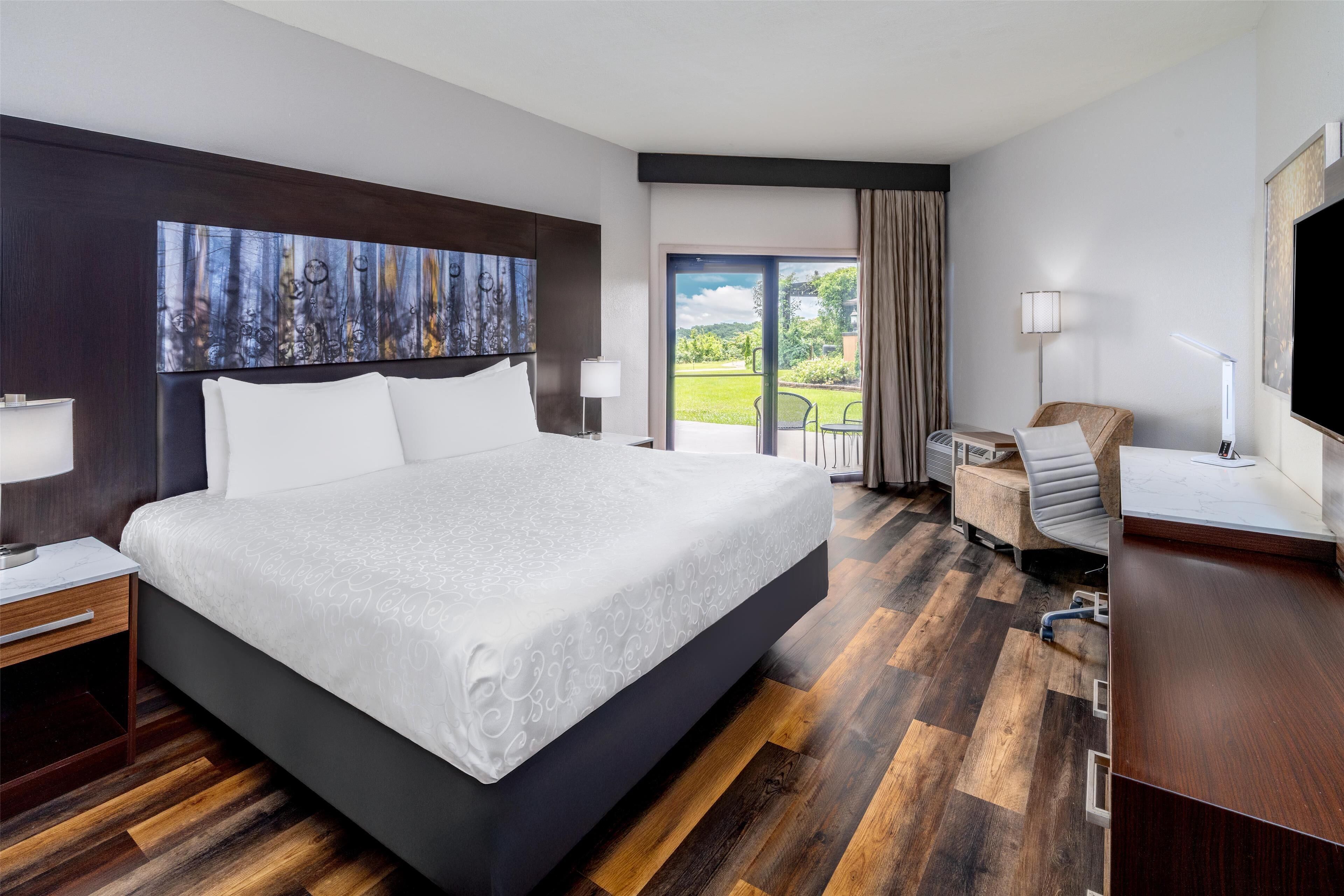 pillow-top beds, in-room safe, individually decorated, desk