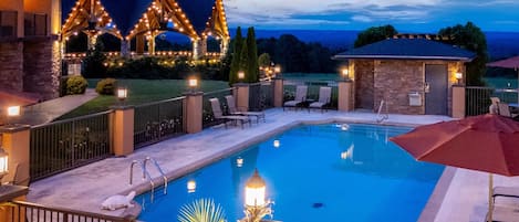 Seasonal outdoor pool