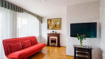 Basic-Doppelzimmer, 1 Schlafzimmer | Schreibtisch, Bügeleisen/Bügelbrett, Bettwäsche