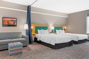 Premium bedding, pillow-top beds, in-room safe, desk - Home2 Suites by Hilton Queensbury Lake George (Queensbury)