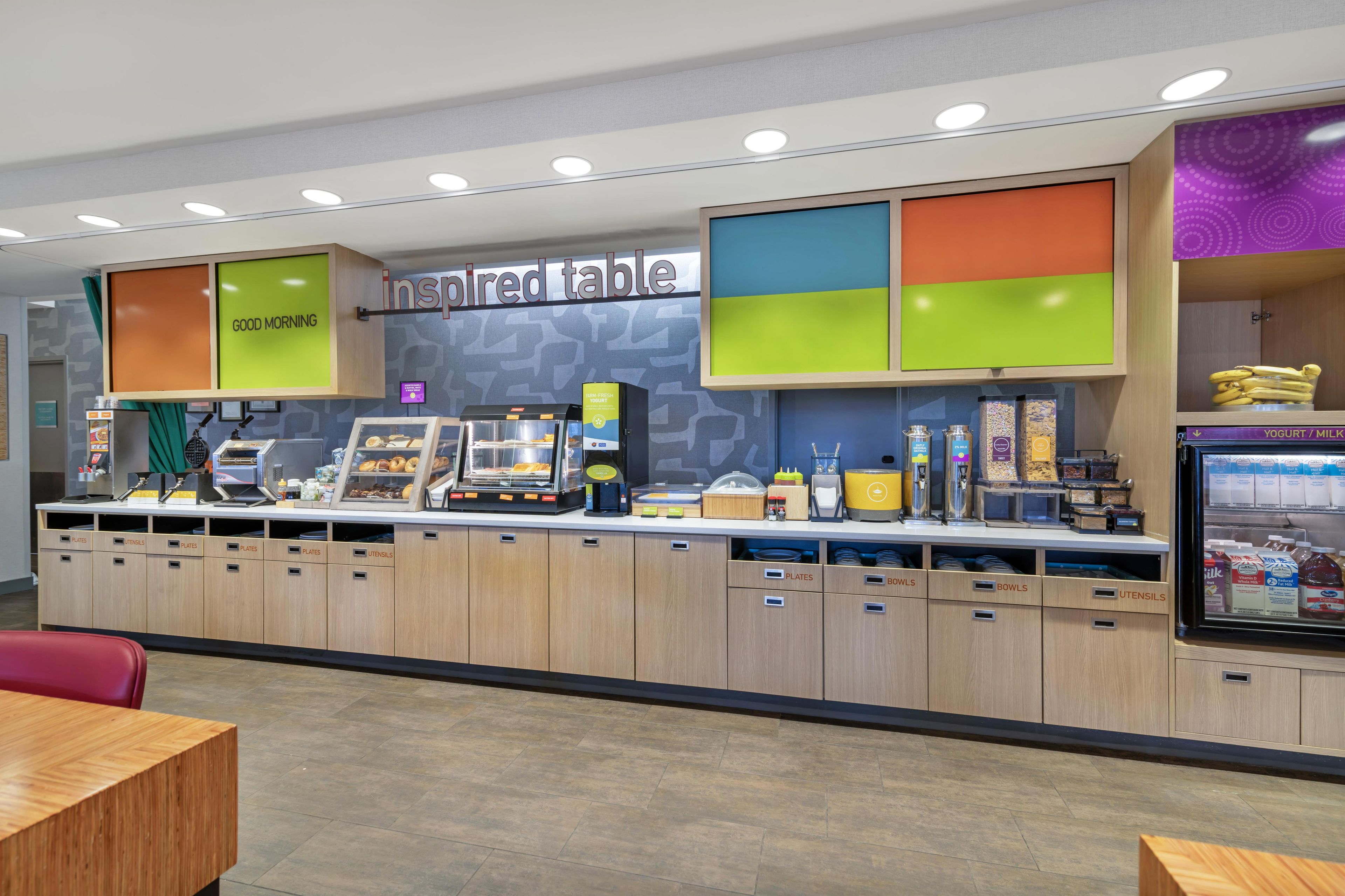 Breakfast area