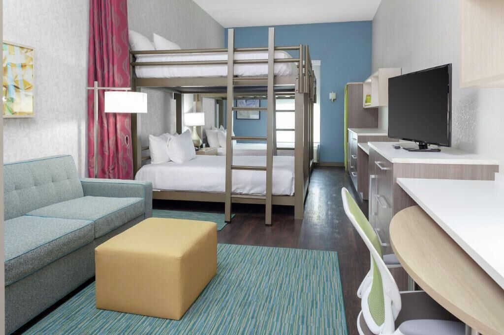 In-room safe, desk, blackout curtains, free cots/infant beds