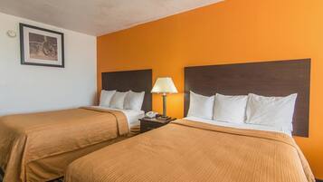 Free WiFi, bed sheets