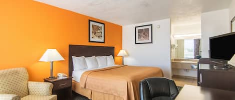 Free WiFi, bed sheets
