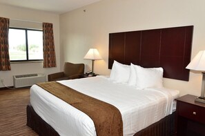 In-room safe, desk, laptop workspace, blackout drapes