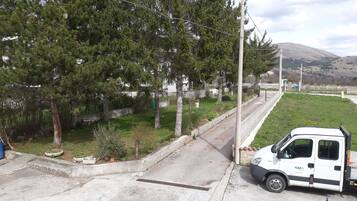 Blick von der Unterkunft