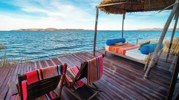 Down duvets, individually decorated, individually furnished