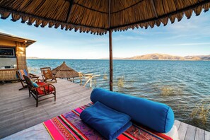 Front of property - Uros LodgeTiticaca Peru (Puno)