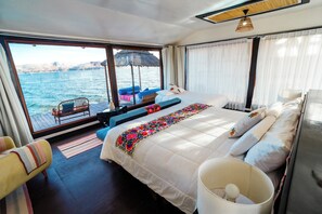 Comfort Room, Lake View | View from room - Uros LodgeTiticaca Peru (Puno)