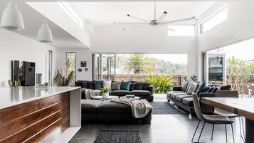 TV connectée, Netflix, lecteur de DVD, livres