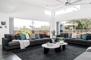 Smart TV, Netflix, DVD player, books