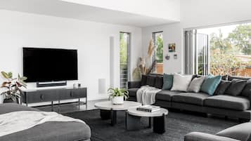 TV connectée, Netflix, lecteur de DVD, livres