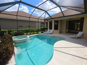 Piscine chauffée