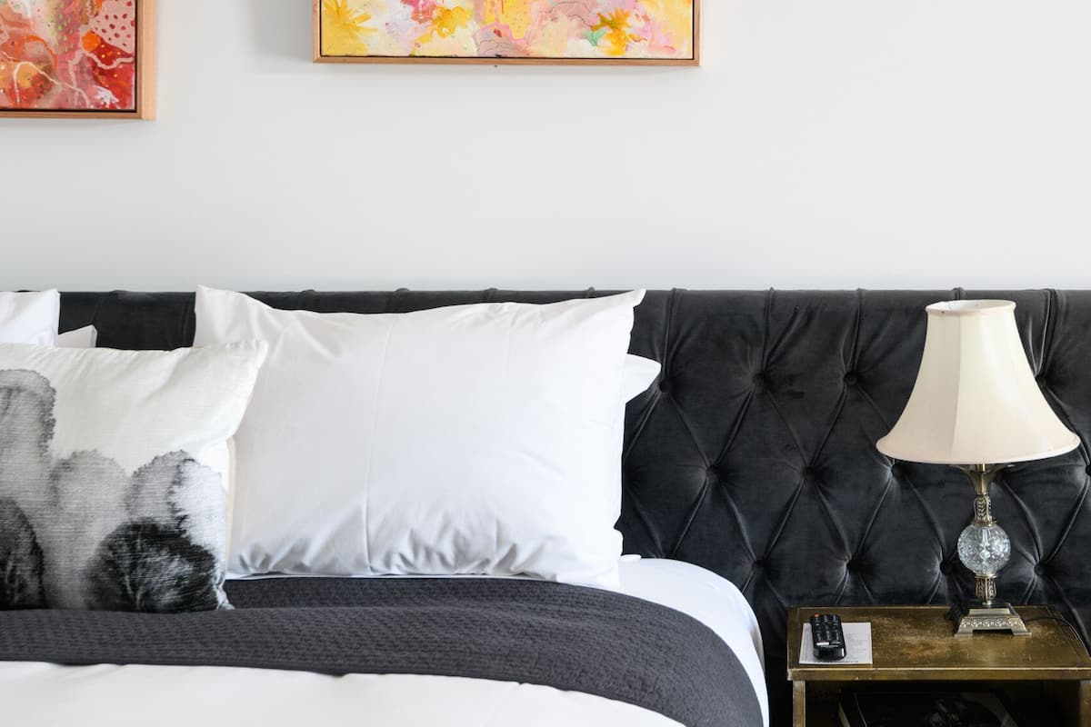 motel suites | 1 bedroom, egyptian cotton sheets, premium bedding, down duvets