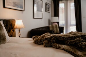 Motel Suites | Egyptian cotton sheets, premium bedding, down comforters, pillowtop beds