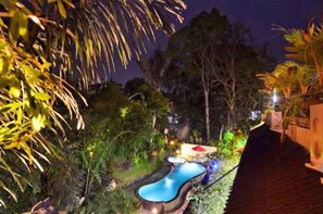 Deluxe Room | View from room - Tukad White House (Ubud)