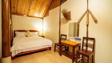 Individually decorated, individually furnished, desk, laptop workspace