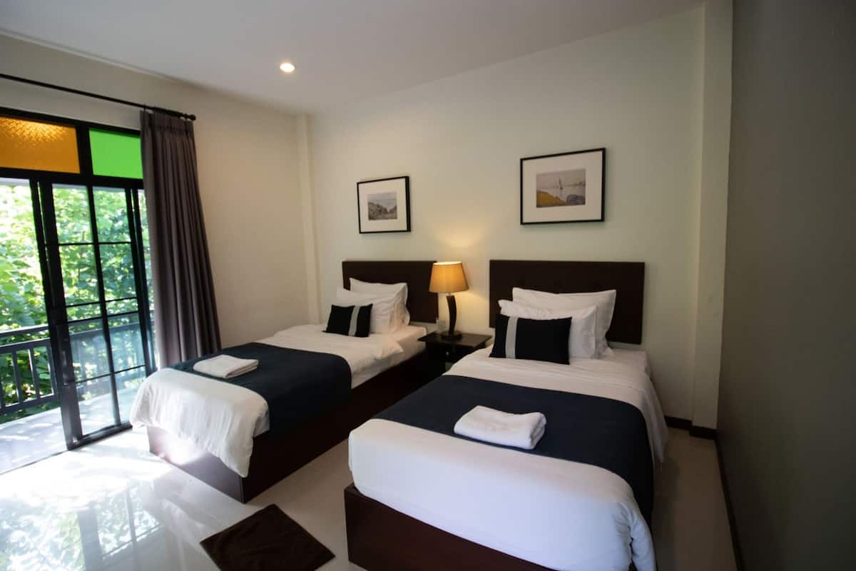 Deluxe Twin Room | Egyptian cotton sheets, premium bedding, blackout drapes, free WiFi