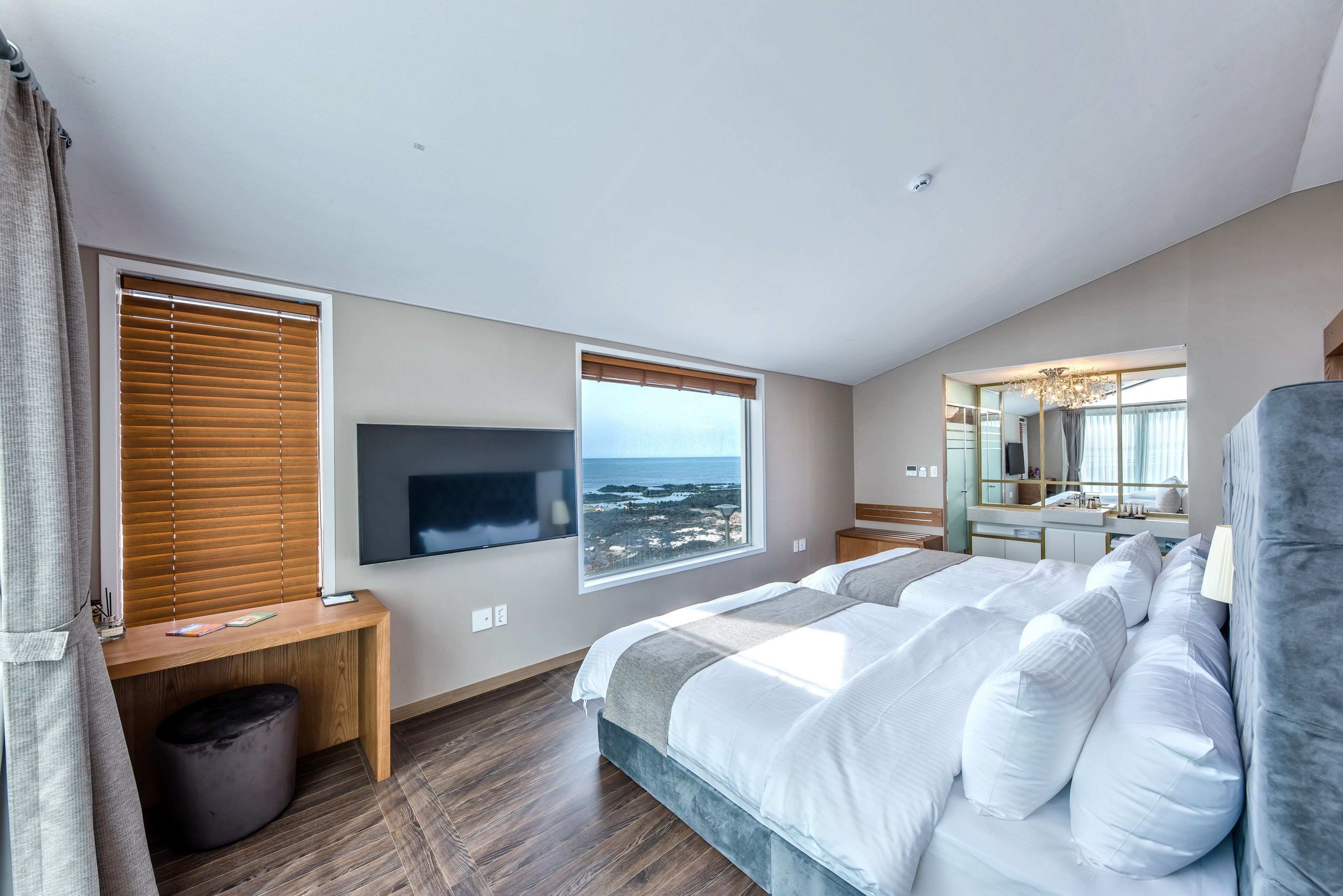 Habitación Premium, 2 camas de matrimonio | Ropa de cama de alta calidad y edredones de plumas