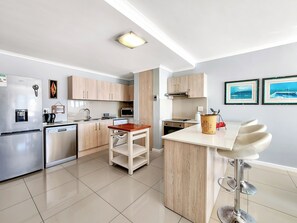 Appartement, 2 slaapkamers | 2 slaapkamers, luxe beddengoed, een strijkplank/strijkijzer