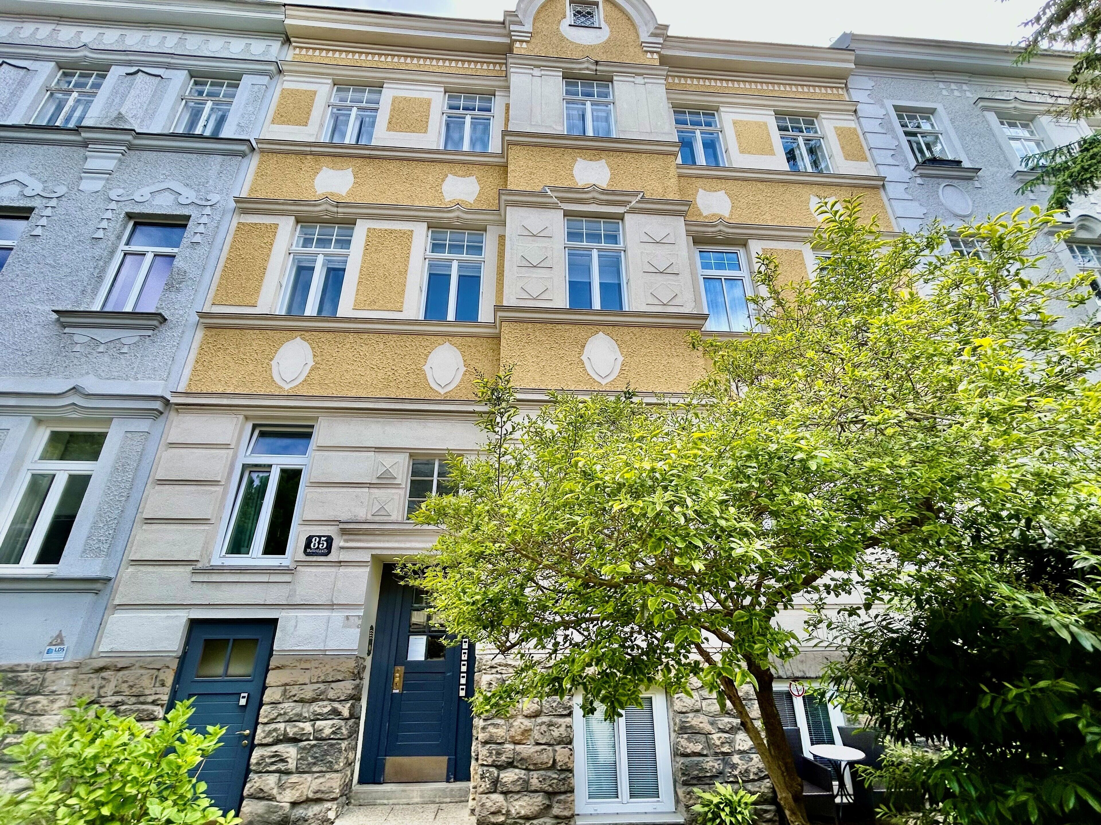 Fassade der Unterkunft