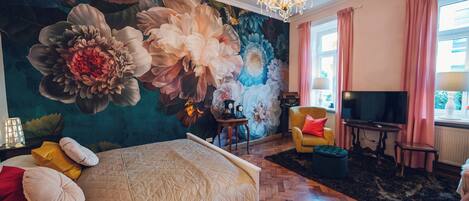 尊尚公寓, 2 間臥室, 非吸煙房, 露台 (Top 8) | 1 間睡房、埃及棉床單、羽絨被、獨特設計