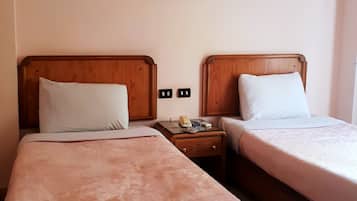 Deluxe Double Room Single Use, 2 Twin Beds, River View | In-room safe, blackout drapes, bed sheets