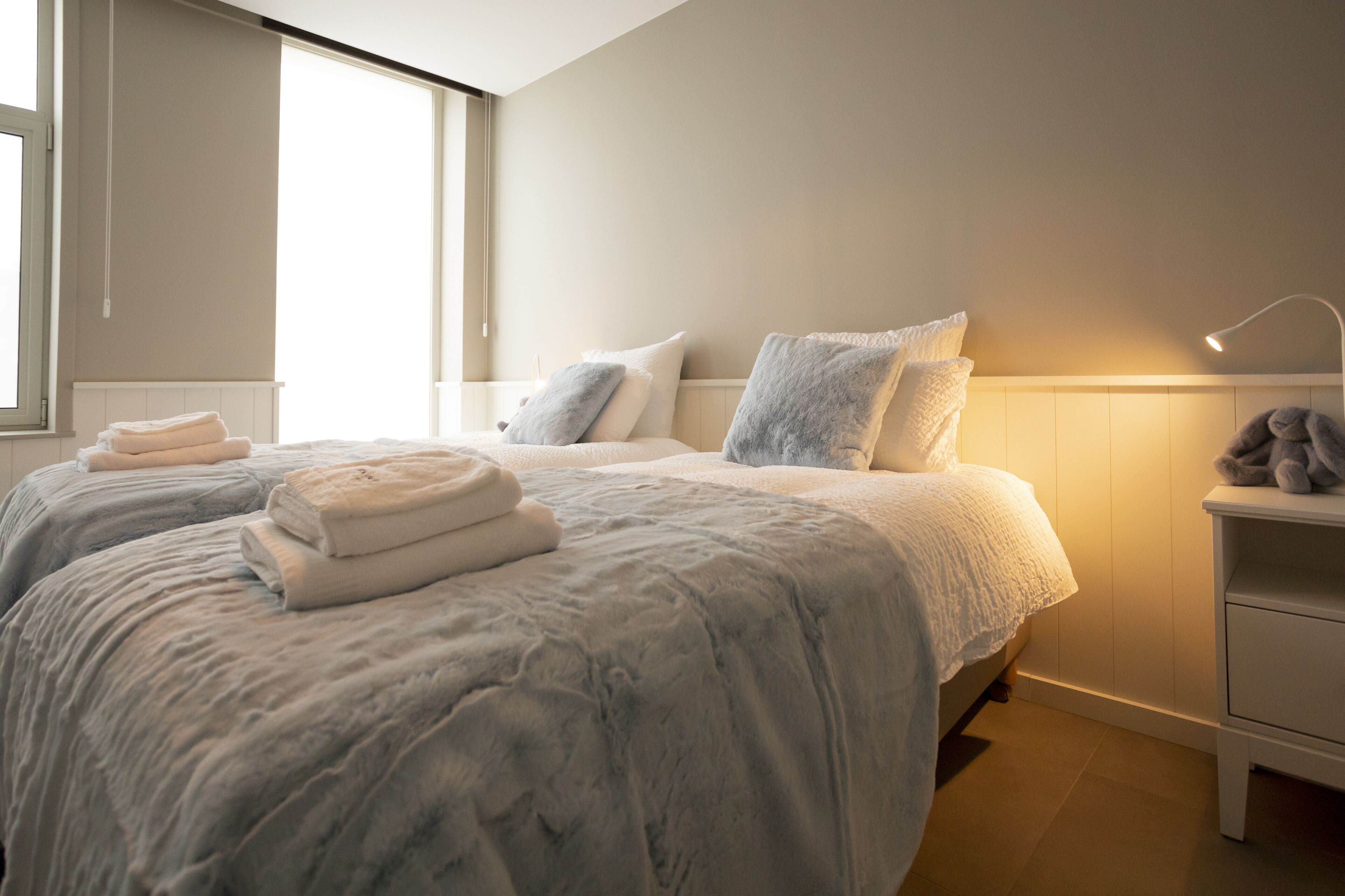 Group accommodation at the Koppenberg with Sauna and Tree House | Select Comfort beds, individually furnished, blackout curtains