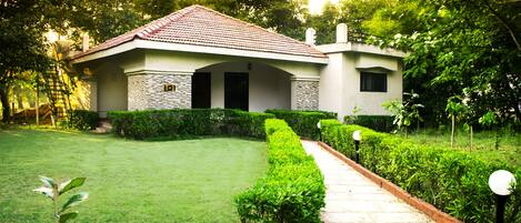 Fassade der Unterkunft