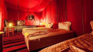 Family Tent, 3 Single Beds | Bed sheets