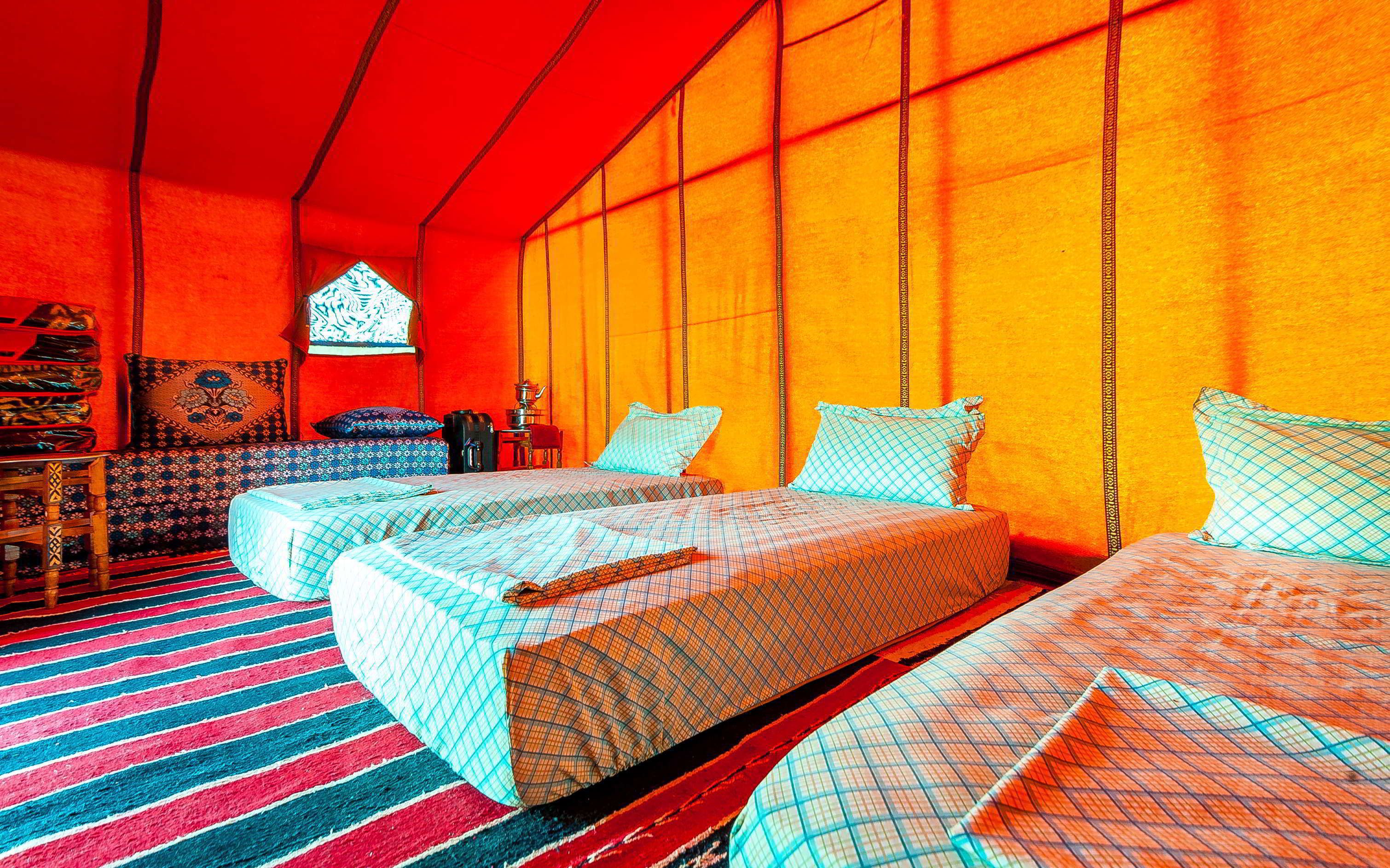 Tenda Keluarga, 3 Tempat Tidur Twin | Seprai linen