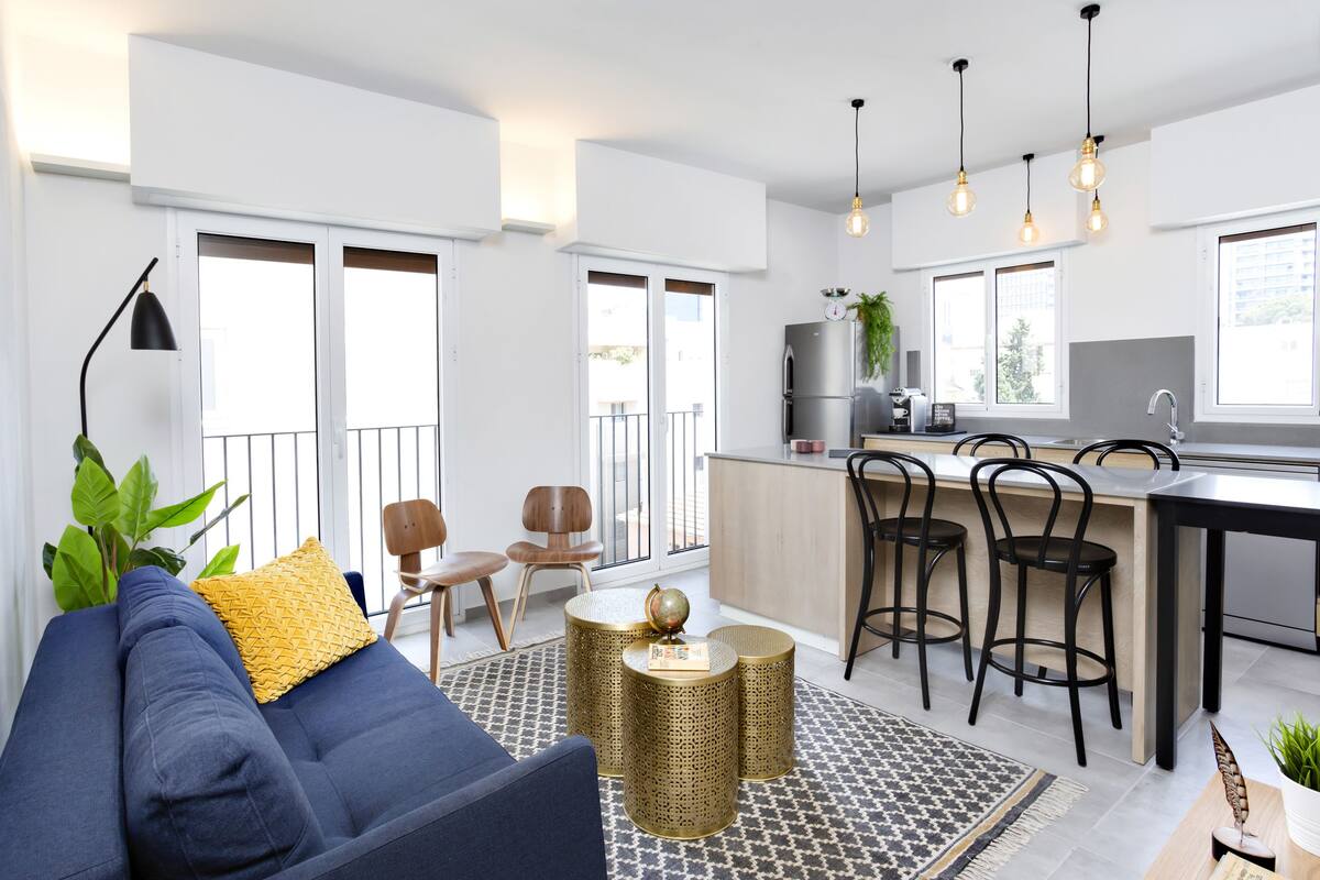 Two Bedroom Apartment with City View | Ausblick vom Zimmer