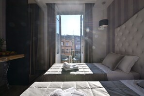 Habitación doble superior | Minibar, escritorio, sistema de insonorización y wifi gratis