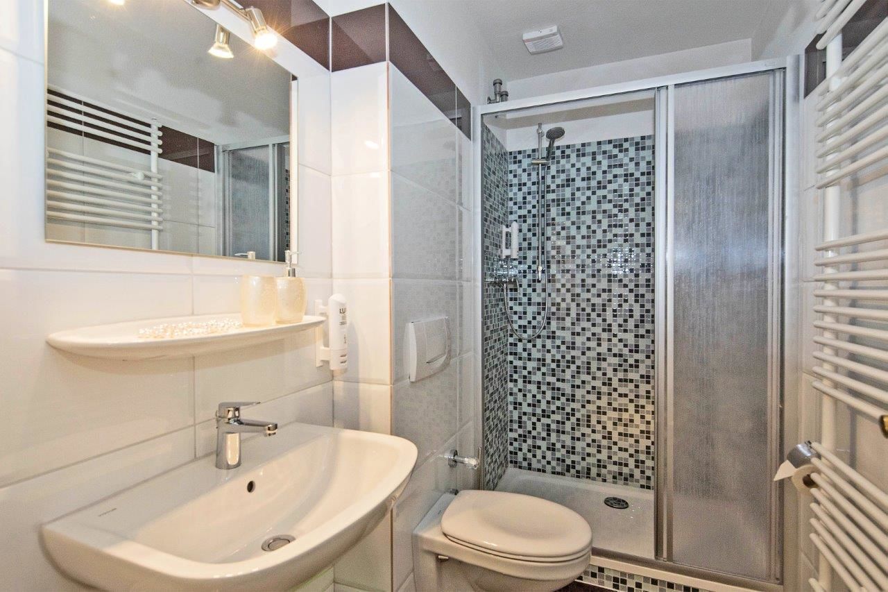 double room, patio, ocean view | bathroom | shower, designer toiletries, hair dryer, towels